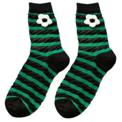 Socks*Boogzel Clothing Grunge Aesthetic Flower Socks