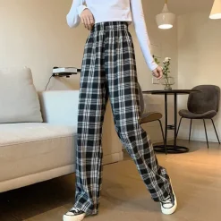 Pants & Trousers*Boogzel Clothing Grunge Aesthetic Plaid Pants