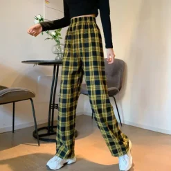 Pants & Trousers*Boogzel Clothing Grunge Aesthetic Plaid Pants