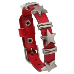 Bracelts*Boogzel Clothing Grunge Aesthetic Star Leather Bracelet