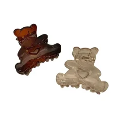 Hair Accessories*Boogzel Clothing Grunge Bear Hair Claw Set