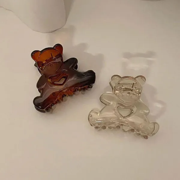 Hair Accessories*Boogzel Clothing Grunge Bear Hair Claw Set