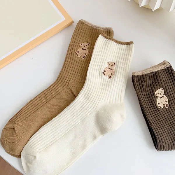 Socks*Boogzel Clothing Grunge Bear Socks