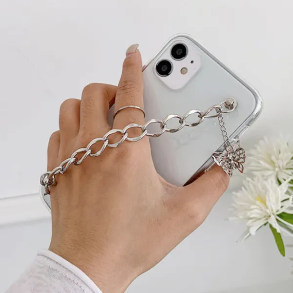 Iphone Cases*Boogzel Clothing Grunge Butterfly Chain iPhone Case Transparent