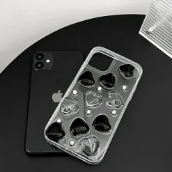Iphone Cases*Boogzel Clothing Grunge Hearts iPhone Case