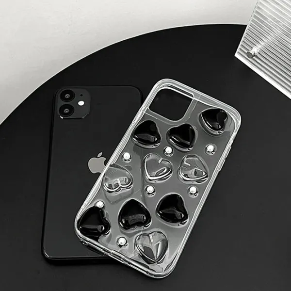 Iphone Cases*Boogzel Clothing Grunge Hearts iPhone Case