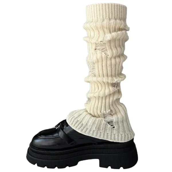 Other|Socks*Boogzel Clothing Grunge Ripped Leg Warmers