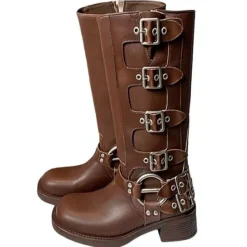 Classics|Boots / Platform Boots*Boogzel Clothing Grunge Sleaze Buckle Boots