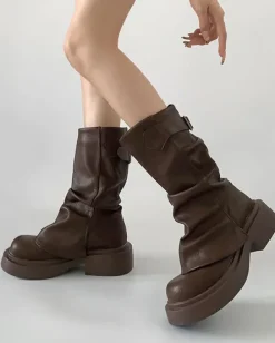 Boots / Platform Boots*Boogzel Clothing Grunge Style Slouch Boots