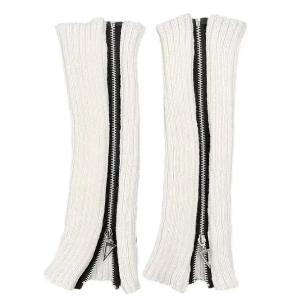 Other|Socks*Boogzel Clothing Grunge Zip Up Leg Warmers