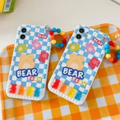 Iphone Cases*Boogzel Clothing Gummy Bear Plaid iPhone Case
