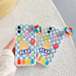 Iphone Cases*Boogzel Clothing Gummy Bear Plaid iPhone Case
