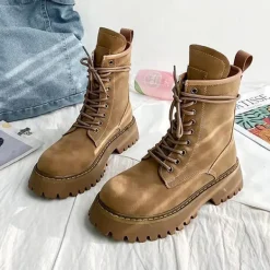 Classics|Boots / Platform Boots*Boogzel Clothing Hanover Faux Suede Boots Brown
