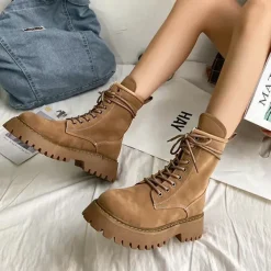 Classics|Boots / Platform Boots*Boogzel Clothing Hanover Faux Suede Boots Brown