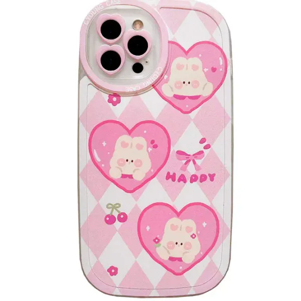 Iphone Cases*Boogzel Clothing Happy Bunny iPhone Case Pink