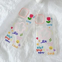 Iphone Cases*Boogzel Clothing Happy Flower iPhone Case