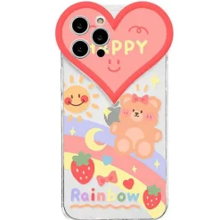 Iphone Cases*Boogzel Clothing Happy Rainbow Bear iPhone Case
