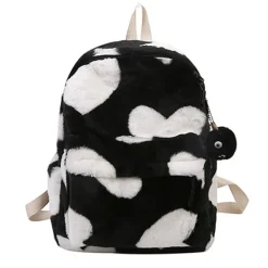 Bags & Purses*Boogzel Clothing Heart Crush Fuzzy Backpack