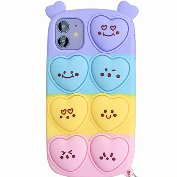 Iphone Cases*Boogzel Clothing Heart Emoji Pop It iPhone Case