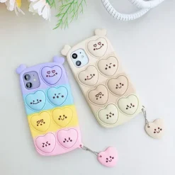 Iphone Cases*Boogzel Clothing Heart Emoji Pop It iPhone Case