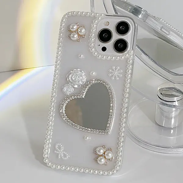 Iphone Cases*Boogzel Clothing Heart Mirror iPhone Case Clear