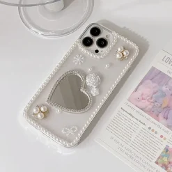 Iphone Cases*Boogzel Clothing Heart Mirror iPhone Case Clear