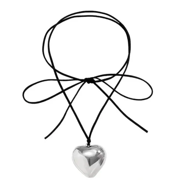 Necklaces & Chokers*Boogzel Clothing Heart Pendant Choker