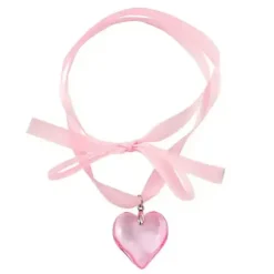 Necklaces & Chokers*Boogzel Clothing Heart Satin Ribbon Necklace