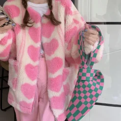 Coats & Jackets*Boogzel Clothing Heart Stealer Zip Up Jacket