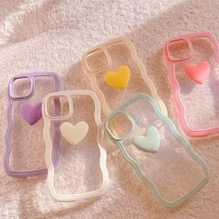 Iphone Cases*Boogzel Clothing Heart Wavy Frame iPhone Case
