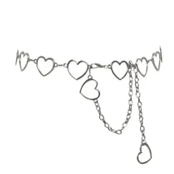 Other|Belts & Chains*Boogzel Clothing Heartless Chain Belt Silver
