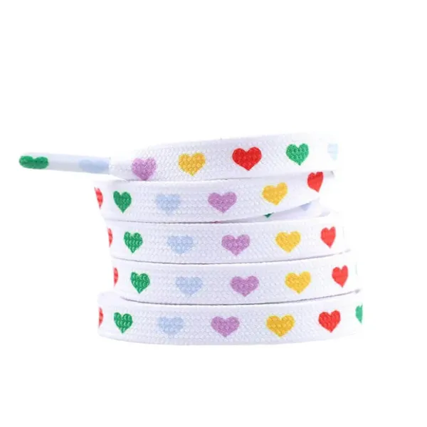 Other*Boogzel Clothing Hearts Print Shoe Laces