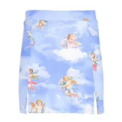 Skirts*Boogzel Clothing Heavenly Mini Skirt Blue