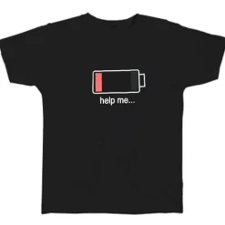 Aesthetic T-Shirts & Graphic Tees*Boogzel Clothing Help Me T-Shirt Black