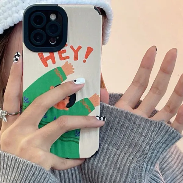 Iphone Cases*Boogzel Clothing Hey Ha iPhone Case