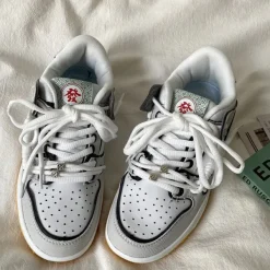 Aesthetic Sneakers|Mens*Boogzel Clothing Hieroglyph Embroidery Aesthetic Sneakers