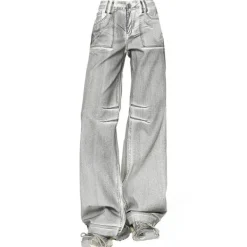 Jeans*Boogzel Clothing High Fashion Jeans Silver