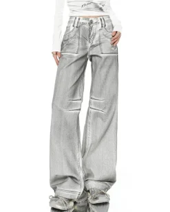 Jeans*Boogzel Clothing High Fashion Jeans Silver