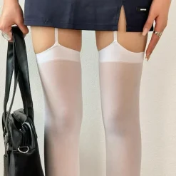 Other*Boogzel Clothing High School Crush Suspender Tights