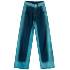 Jeans*Boogzel Clothing Hit The Charts Wide Jeans Blue