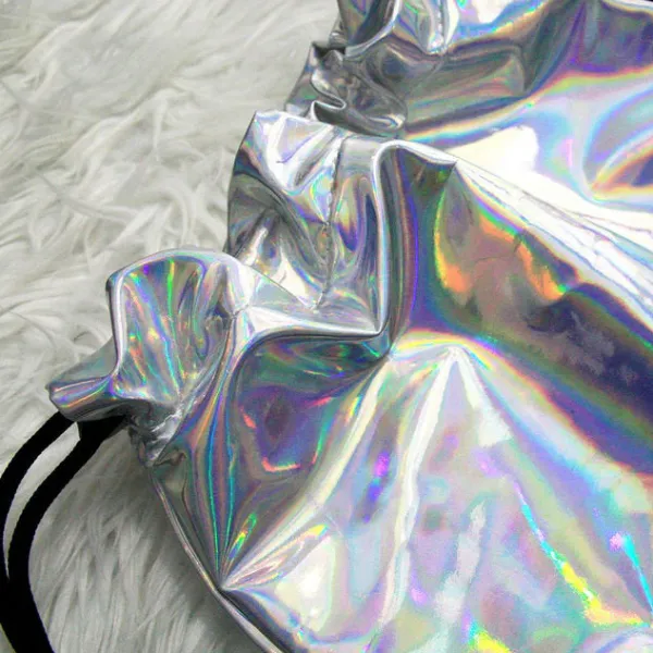 Bags & Purses*Boogzel Clothing Holo Drawstring Bag Holographic