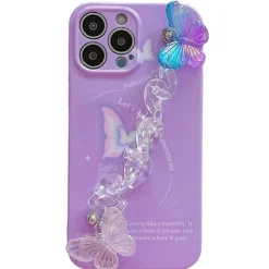 Iphone Cases*Boogzel Clothing Holographic Butterfly Chain iPhone Case