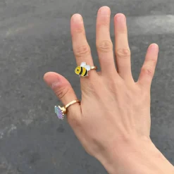 Anxiety Rings|Rings*Boogzel Clothing Honey Bee Anxiety Ring 🐝