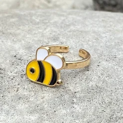 Anxiety Rings|Rings*Boogzel Clothing Honey Bee Anxiety Ring 🐝