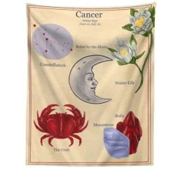 Posters / Tapestry*Boogzel Clothing Horoscope Aesthetic Wall Tapestry