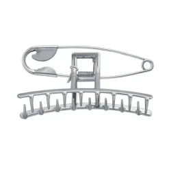 Hair Accessories*Boogzel Clothing Huge Safety Pin Hair Claw Silver
