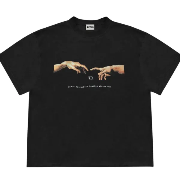 Aesthetic T-Shirts & Graphic Tees*Boogzel Clothing Human Connection Loading Graphic Tee