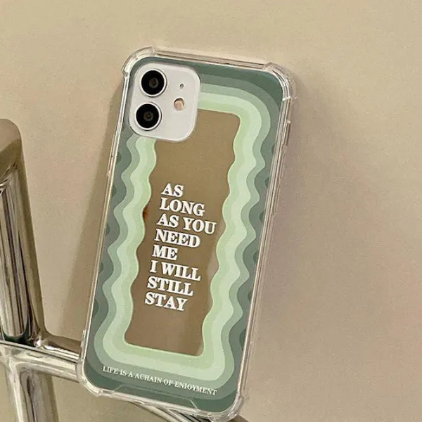Iphone Cases*Boogzel Clothing I Will Stay iPhone Case Green