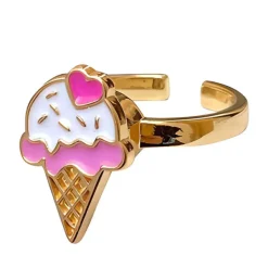 Anxiety Rings*Boogzel Clothing Ice Cream Anxiety Spin Ring 🍧 Pink