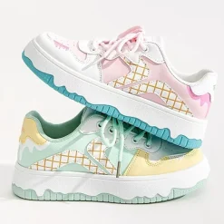 Classics|Aesthetic Sneakers*Boogzel Clothing Ice Cream Cone Sneakers